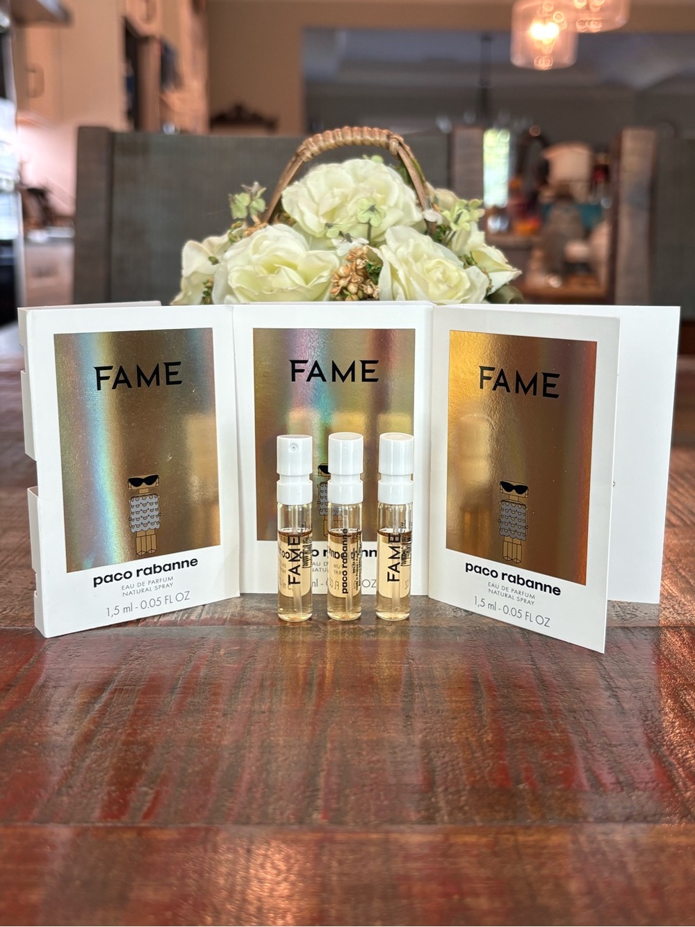 NEW Paco Rabanne FAME Fragrance SPRAY Sample TRIO!